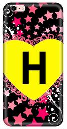 Amazon Brand - Solimo Designer Heart Pattern Alphabet-H 3D Printed Hard Back Case Mobile Cover for Apple iPhone 6s Plus