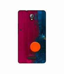 Amazon Brand - Solimo Designer Pink and Blue Brush Texture 3D Printed Hard Back Case Mobile Cover for Micromax Canvas Pace 4G Q416