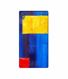 Amazon Brand - Solimo Designer Rectangle On Canvas 3D Printed Hard Back Case Mobile Cover for Sony Xperia Z5 Dual