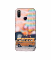 Amazon Brand - Solimo Designer Toy Bus 3D Printed Hard Back Case Mobile Cover for Realme 3 Pro