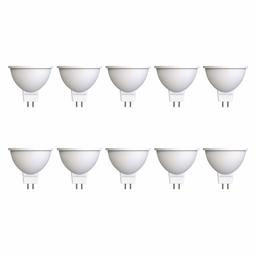 UMI by Amazon GU5.3 MR16 spot, LED lamba, 4,5 W (35 W eşdeğer), 15.000 saat, sıcak beyaz (2700 K) – 2'li paket, plastik, Warmweiß (2700 k), 10’lu paket