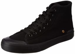 Amazon Brand - Inkast Denim Co. Men's Black Canvas Sneakers-8 UK (AZ-IK-025A)