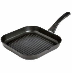 AmazonBasics Inductiegrillpan met anti-aanbaklaag, 28 cm