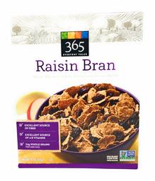 365 Everyday Value, Raisin Bran, 15 Oz Casepack