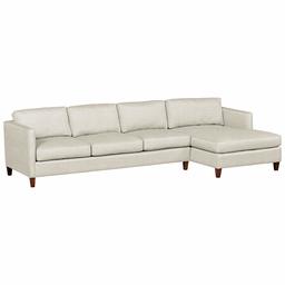 Amazon Brand – Stone & Beam Andover Modern Right Chaise Sofa Sectional, 126