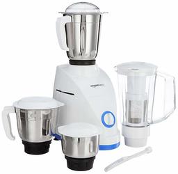 (Renewed) AmazonBasics Elite 750W Mixer Grinder with 3 Stainless Steel Jar + 1 Juicer Jar