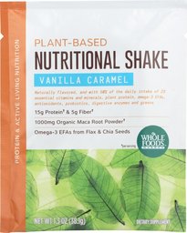 Whole Foods Market, Plant Based Nutritional Shake - Vanilla Caramel, 1.3 Ounce