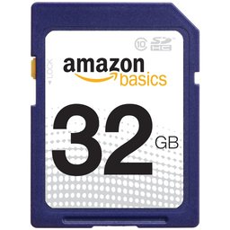 AmazonBasics SDHC Class 10 32 GB Secure Digital Card