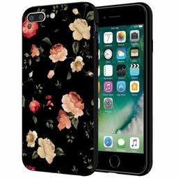 Amazon Brand - Solimo Designer Floral Printed Hard Back Case Mobile Cover for Apple iPhone 8 Plus / 7 Plus (D1160)