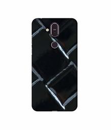 Amazon Brand - Solimo Designer Boxs Texture 3D Printed Hard Back Case Mobile Cover for Nokia 8.1