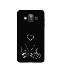 Amazon Brand - Solimo Designer Holding Hands 3D Printed Hard Back Case Mobile Cover for Samsung Galaxy J7 Duo