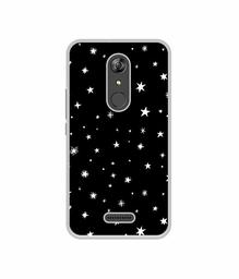 Amazon Brand - Solimo Designer Sperking Stars UV Printed Soft Back Case Mobile Cover for Micromax Selfie 2 Note Q4601