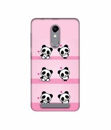 Amazon Brand - Solimo Designer Panda Pattern UV Printed Soft Back Case Mobile Cover for Micromax Canvas Evok Power Q4260