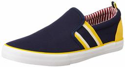 Amazon Brand - House & Shields Men's Navy Canvas Sneakers-7 UK (41 EU) (8 US) (AZ-HS-008)