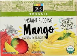 365 Everyday Value, Organic Instant Pudding, Mango, 3.7 oz