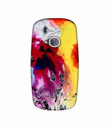 Amazon Brand - Solimo Designer Smash Color 3D Printed Hard Back Case Mobile Cover for Nokia 3310