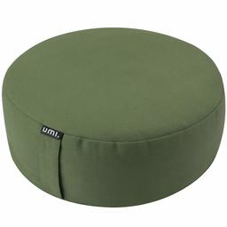 UMI. Essentials Zafu Yoga Bolster Pillow (Army Green)