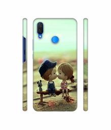 Amazon Brand - Solimo Designer Love Couples Pattern 3D Printed Hard Back Case Mobile Cover for Huawei Nova 3i