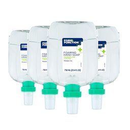 Form + Function 750 ml Dye Free Fragrance Free Foaming Hand Soap Refills for OmniPod Dispensers