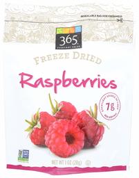 365 EVERYDAY VALUE Freeze Dried Raspberries, 1 OZ