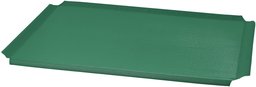 AmazonBasics Elevated cooling pet bed replacement cover, L, green