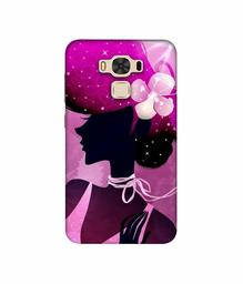 Amazon Brand - Solimo Designer Lady Vectors 3D Printed Hard Back Case Mobile Cover for Asus Zenfone 3 Max ZC553KL