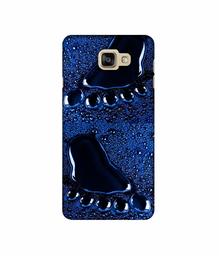 Amazon Brand - Solimo Designer Foot Impression 3D Printed Hard Back Case Mobile Cover for Samsung Galaxy A9 Pro