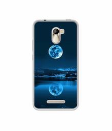 Amazon Brand - Solimo Designer Moon Pattern Print UV Printed Soft Back Case Mobile Cover for Karbonn Aura Power 4G Plus