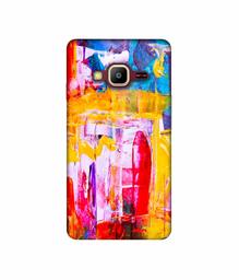 Amazon Brand - Solimo Designer Multicolor Canvas Paint 3D Printed Hard Back Case Mobile Cover for Samsung Z2