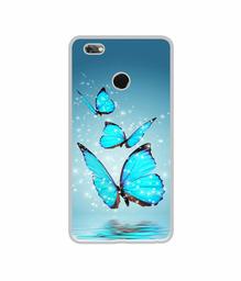 Amazon Brand - Solimo Designer Flying Butterflies UV Printed Soft Back Case Mobile Cover for Gionee M7 Power