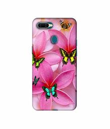 Amazon Brand - Solimo Designer B-Butterflies 3D Printed Hard Back Case Mobile Cover for Oppo A7