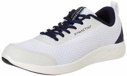 Amazon Brand - Symactive Men's White Running Shoes-8 UK (SYM-SS-026A)