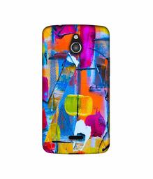 Amazon Brand - Solimo Designer Multicolor Box Texture 3D Printed Hard Back Case Mobile Cover for InFocus M2