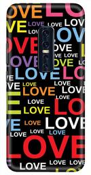 Amazon Brand - Solimo Designer Love Pattern Design 3D Printed Hard Back Case Mobile Cover for Vivo V17 Pro