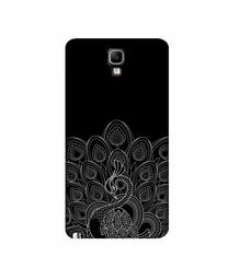 Amazon Brand - Solimo Designer Peacock Pattern 3D Printed Hard Back Case Mobile Cover for Samsung Galaxy Note 3 Neo