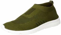 Bourge Men's Vega-8 Olive Running Shoes-12 UK (46 EU) (13 US) (Vega-8-12)