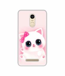 Amazon Brand - Solimo Designer Babby Kitty UV Printed Soft Back Case Mobile Cover for Mi Redmi Note 3