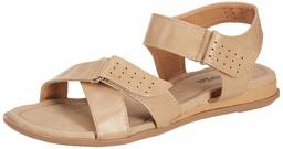 Flavia Women's Beige Fashion Sandals-7 UK (39 EU) (8 US) (FL/236/BEG)