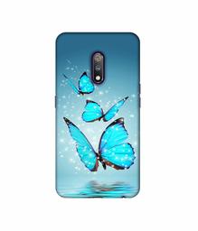 Amazon Brand - Solimo Designer Flying Butterflies 3D Printed Hard Back Case Mobile Cover for Realme X