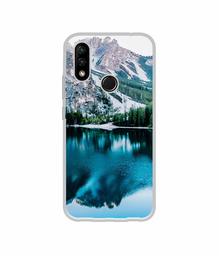 Amazon Brand - Solimo Designer Lake Mountain UV Printed Soft Back Case Mobile Cover for Lenovo A6 Note