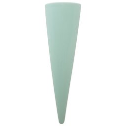 Amazon Brand – Rivet Cone-Shaped Wall Mount Vase, 10.4