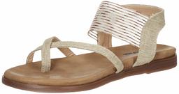 Flavia Women's Beige Fashion Sandals-5 UK (37 EU) (6 US) (FL156/BEG)