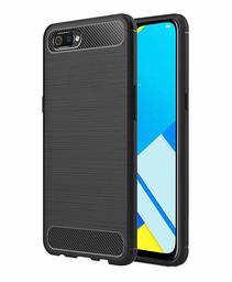 Amazon Brand - Solimo Protective Mobile Cover (Soft & Flexible Back case) for Realme C2 (Black)