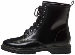 find. Women's Lace Up Leather, Black), 8 UK