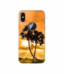 Amazon Brand - Solimo Designer SunSide View 3D Printed Hard Back Case Mobile Cover for Apple iPhone Xs Max (Logo Cut)