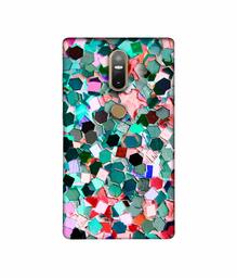 Amazon Brand - Solimo Designer Multicolor Stone 3D Printed Hard Back Case Mobile Cover for Lenovo Phab2 Plus