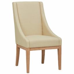 Amazon Brand – Stone & Beam Levy Dining Room Kitchen Chair, 40 Inch Height, Ivory