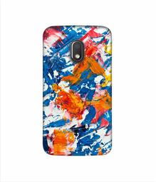 Amazon Brand - Solimo Designer Wax Color Mash On Canvas 3D Printed Hard Back Case Mobile Cover for Motorola Moto G4 Play