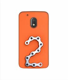 Amazon Brand - Solimo Designer Two Number 3D Printed Hard Back Case Mobile Cover for Motorola Moto G4 Play