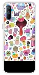 Amazon Brand - Solimo Designer Multicolor Panda Pattern Printed Soft Back Case Mobile Cover for Realme C3